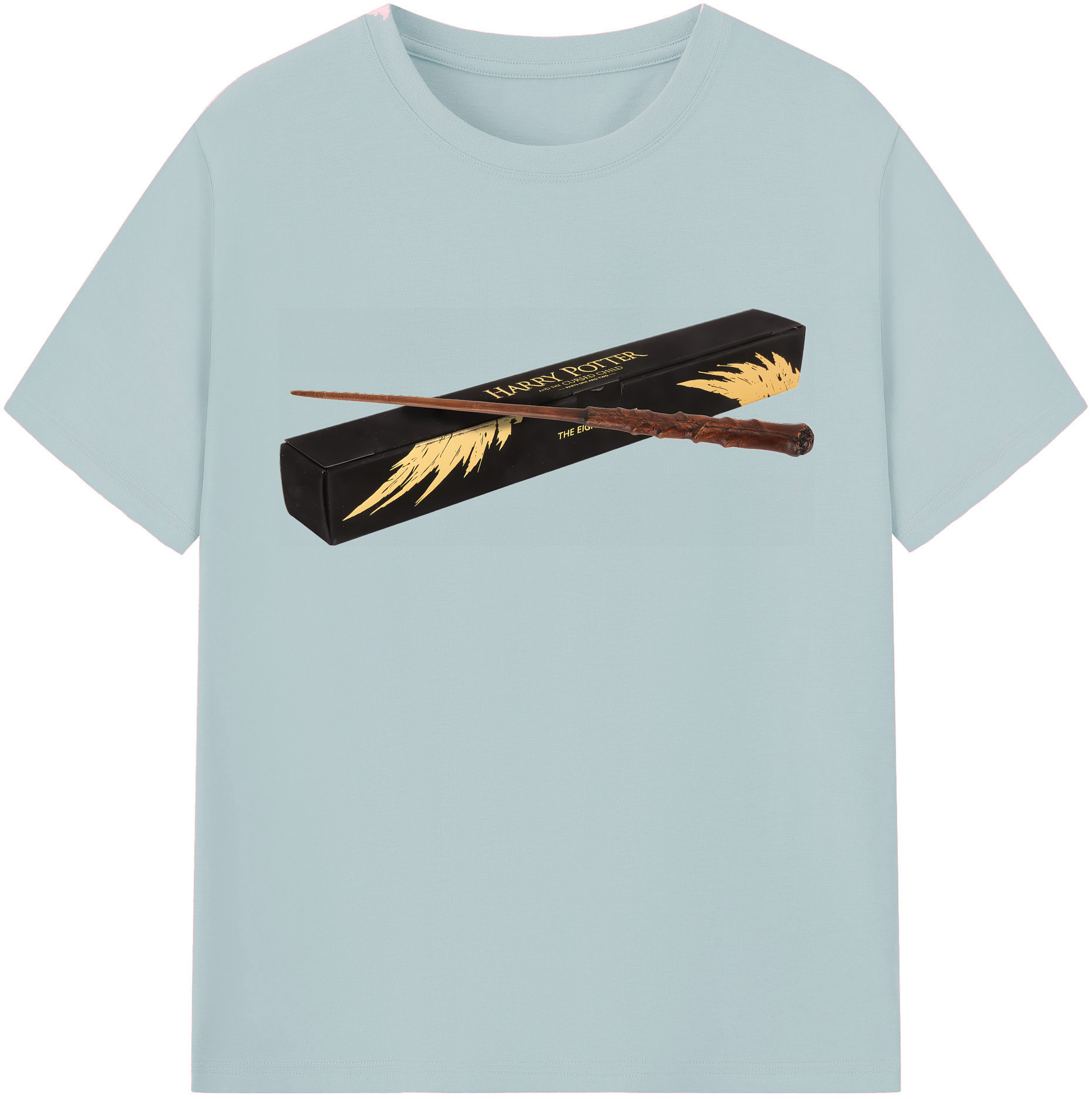 （画像用） Harry Potter ハリー・ポッターシリーズ 綿100％半袖Tシャツ（フロントプリント）